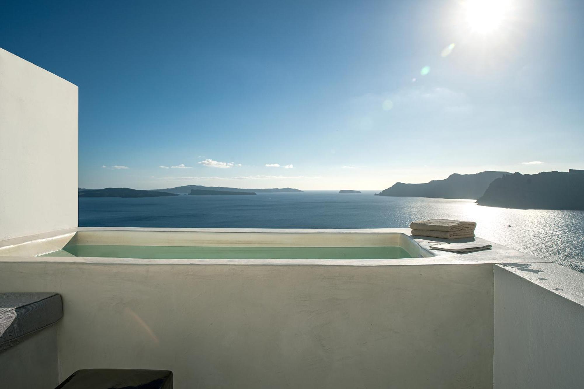 Big Blue Villa By Caldera Houses Oia  Bagian luar foto
