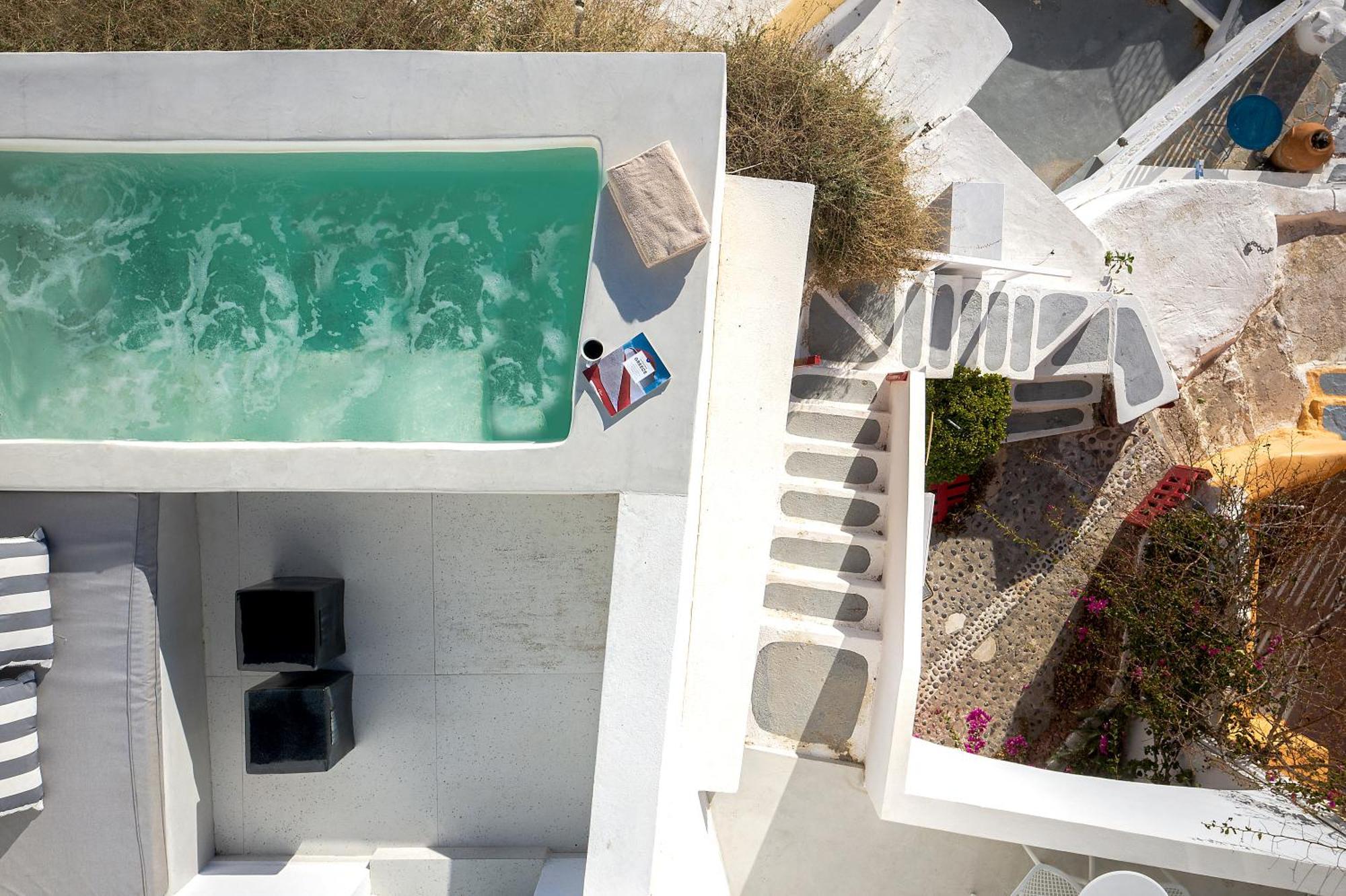 Big Blue Villa By Caldera Houses Oia  Bagian luar foto