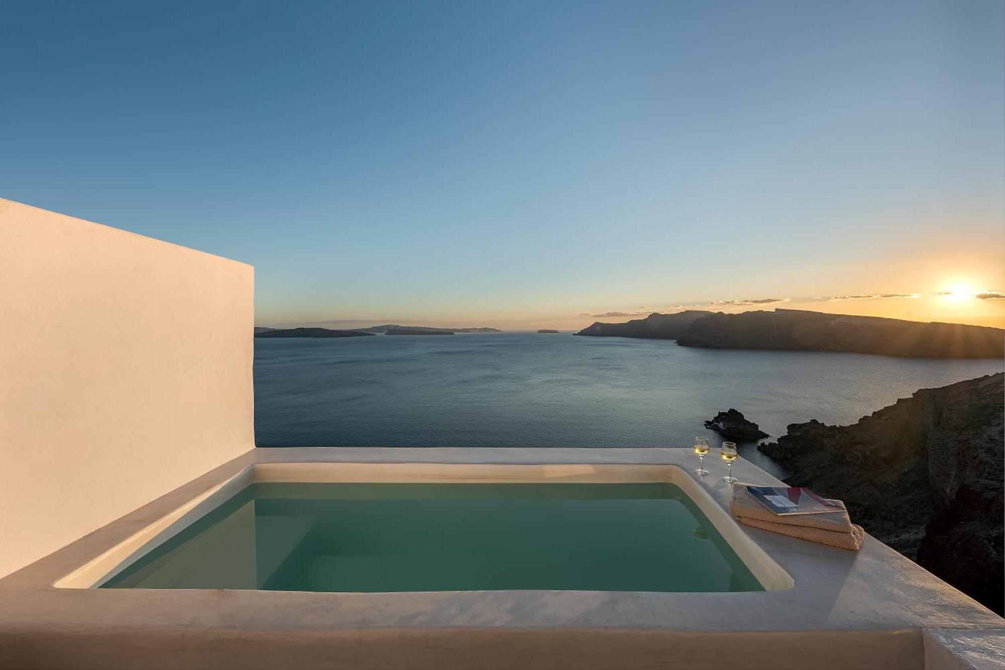Big Blue Villa By Caldera Houses Oia  Bagian luar foto