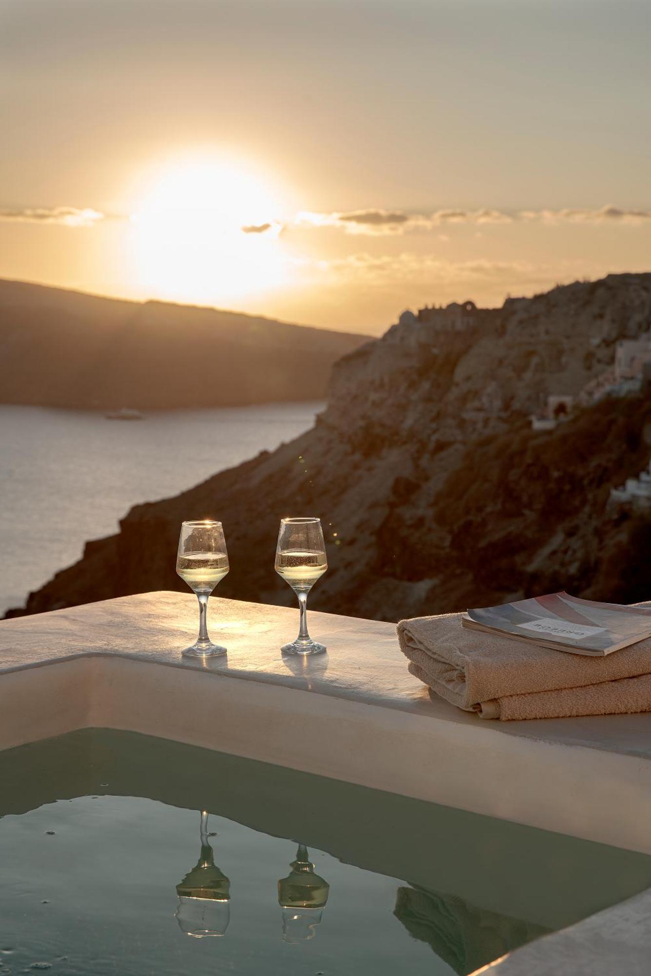 Big Blue Villa By Caldera Houses Oia  Bagian luar foto