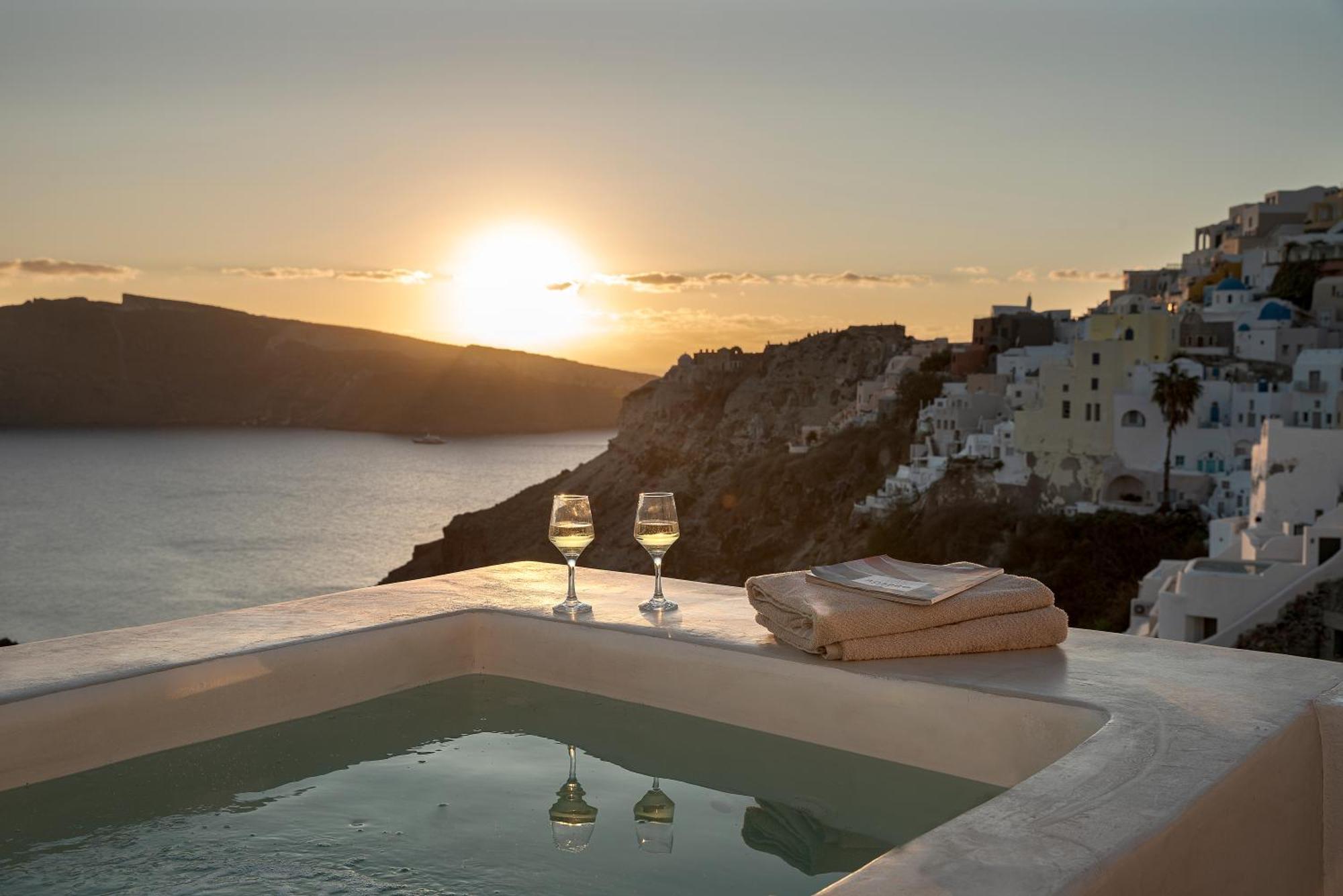 Big Blue Villa By Caldera Houses Oia  Bagian luar foto
