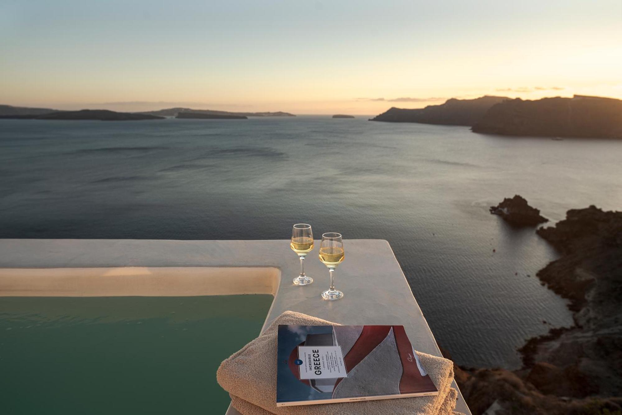 Big Blue Villa By Caldera Houses Oia  Bagian luar foto