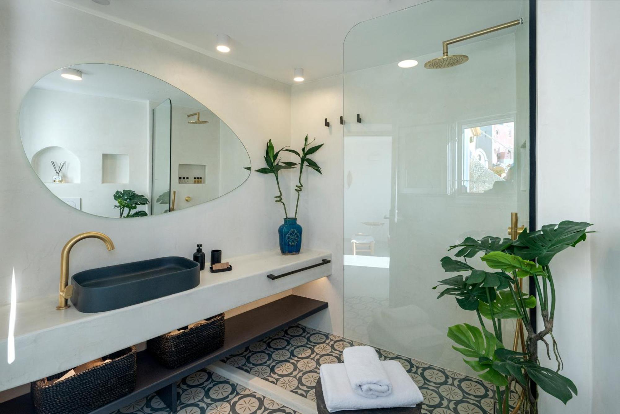 Big Blue Villa By Caldera Houses Oia  Bagian luar foto