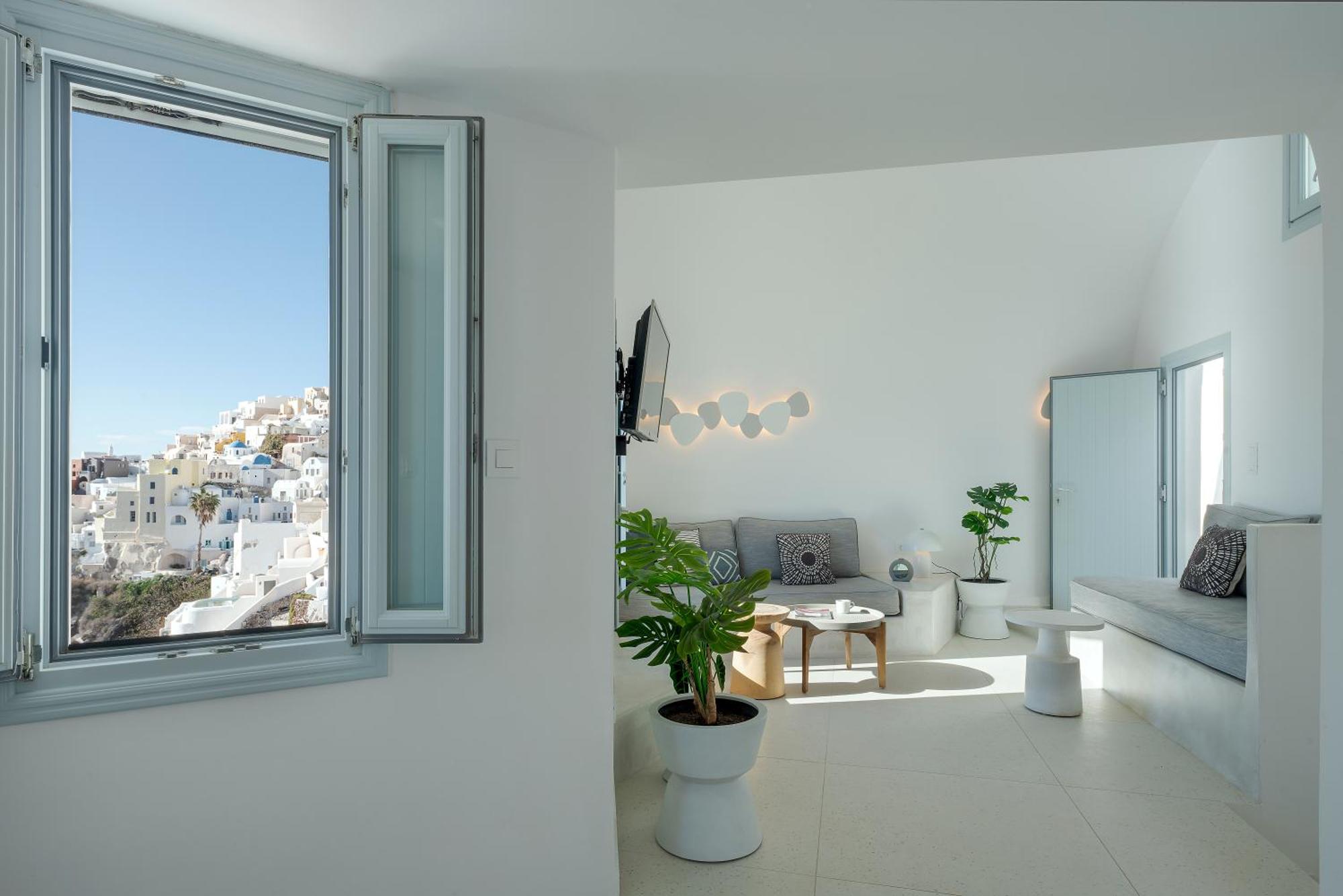 Big Blue Villa By Caldera Houses Oia  Bagian luar foto