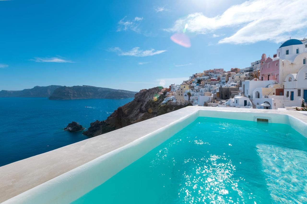 Big Blue Villa By Caldera Houses Oia  Bagian luar foto