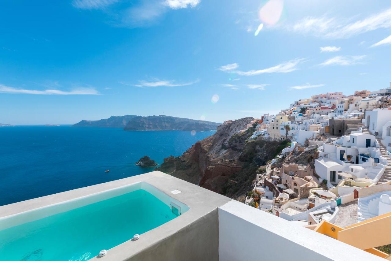 Big Blue Villa By Caldera Houses Oia  Bagian luar foto